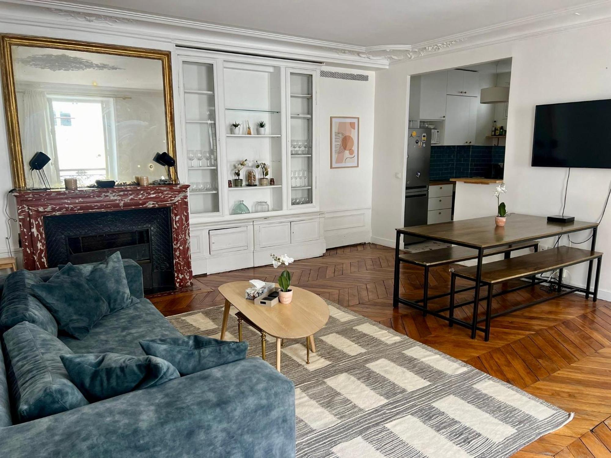 Appartement Haussmanannien Cosy - Republique Párizs Kültér fotó